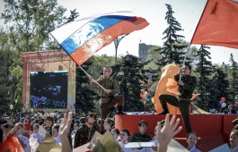 Сегодня начинаются сводные репетиции Республиканского праздника «Победный май» на Первомайской площади