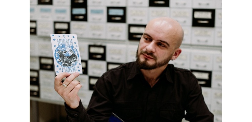 Главная библиотека Хакасии приглашает на мастер-класс «Новогодняя открытка в технике линогравюры»