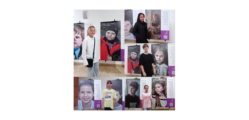 Экскурсия на фотовыставку «Взрослые истории детей Донбасса»!