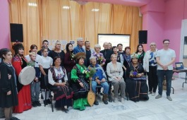 В Алтайском районе Хакасии презентована повесть Александра Чапрая «Вой сизого волка»