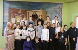 Юные читатели встретились с хранителем музея