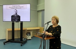 Межрегиональный сетевой проект, посвященный науке в Сибири, открыла лекция о Н.Ф. Катанове в главной библиотеке Хакасии