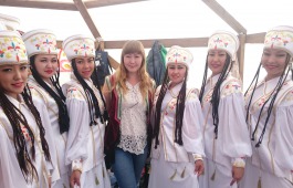 Участница ансамбля «Жарки» победила в конкурсе красоты и таланта  на фестивале коренных малочисленных народов Сибири