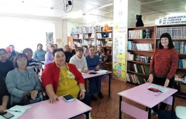 Для работников клубных учреждений Таштыпского района  прошел семинар по организации досуга людей старшего поколения