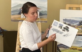 Мастер-класс Филиповской А.К. в рамках проекта  «Творческая лаборатория «Ыраххы аалда»