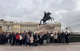 Вернулась группа учащихся и преподавателей  «Моя Россия – град Петров»