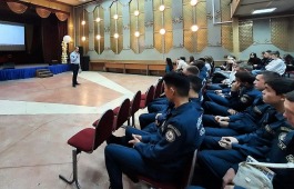 Для студентов Училища (Техникума) олимпийского резерва  состоялась беседа о терроризме
