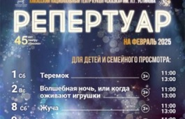Репертуар театра кукол «Сказка» на февраль!