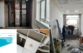 Нацпроект «Семья»: капремонт в главной библиотеке республики