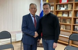 Члены хакасского Регионального отделения Российского военно-исторического общества приняли участие во встрече с председателем РВИО Владимиром Мединским в Красноярске