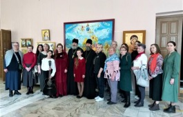 В рамках Пасхального фестиваля в Центре имени Кадышева открылась выставка «Славлю тебя, Господи…»