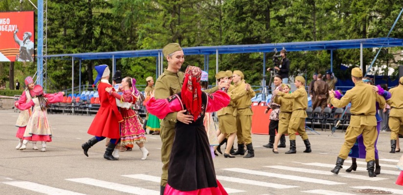 В Республике Хакасия состоялась акция «Русский вальс»