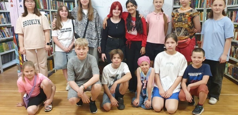 Юные читатели примерили профессию библиотекаря