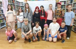 Юные читатели примерили профессию библиотекаря