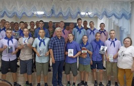 Дом литераторов Хакасии провёл творческую встречу в Абаканском специальном учебно-воспитательном учреждении