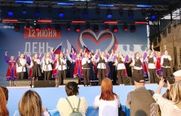 Хореографическая студия «Айас» представила культуру Хакасии на Всесибирском фестивале национальных культур в Красноярске