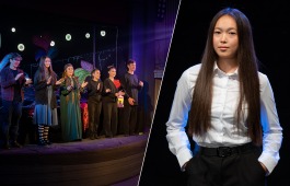 Юная актриса из Хакасии покорила Камчатку. Саяна Чепчигашева дебютировала в роли Сарын