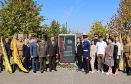 Память наших земляков-участников Сталинградской битвы увековечена на территории легендарного музея-заповедника «Сталинградская битва» на Мамаевом кургане