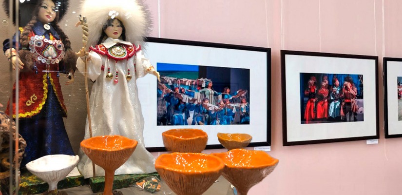 Погружение в традиции хакасской культуры: новые художественные выставки в Центре имени Кадышева
