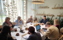 В Национальном музее состоялась рабочая встреча по итогам двух этапов выставки «Степной путь кочевника» в рамках проекта «Международная ассамблея мастеров войлоковаляния»