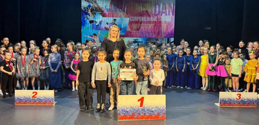 Детская студия «Час ханат» заняла 3 первых места на Сибирской олимпиаде по хореографии «Танцевальный Олимп»