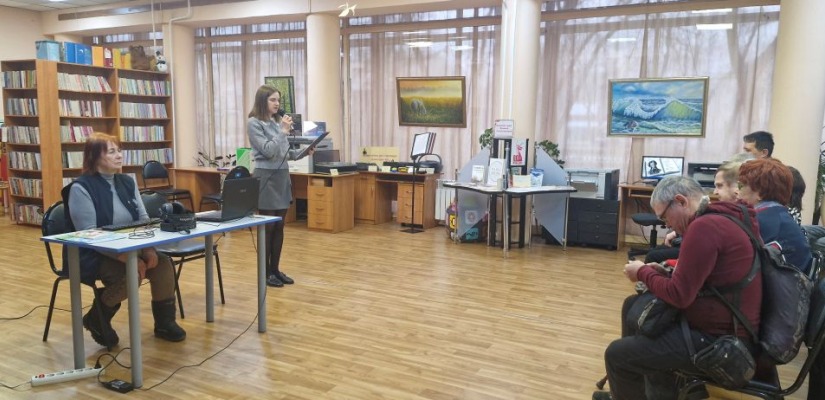 В Республиканской библиотеке для слепых состоялась творческая встреча с поэтессой Надеждой Фёдоровной Моисеевой