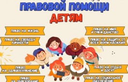 Всероссийский день правовой помощи детям!
