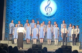 Хор «Колорит» Хакасской республиканской национальной детской школы искусств принял участие в Фестивале хорового искусства