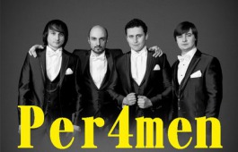 Квартет «Per4men» выступит вместе с симфоническим оркестром на сцене Филармонии