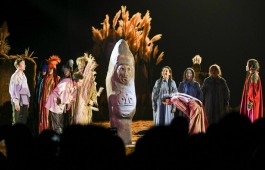 В театре имени А.М. Топанова с успехом прошла премьера спектакля «Степь. Песнь камня»