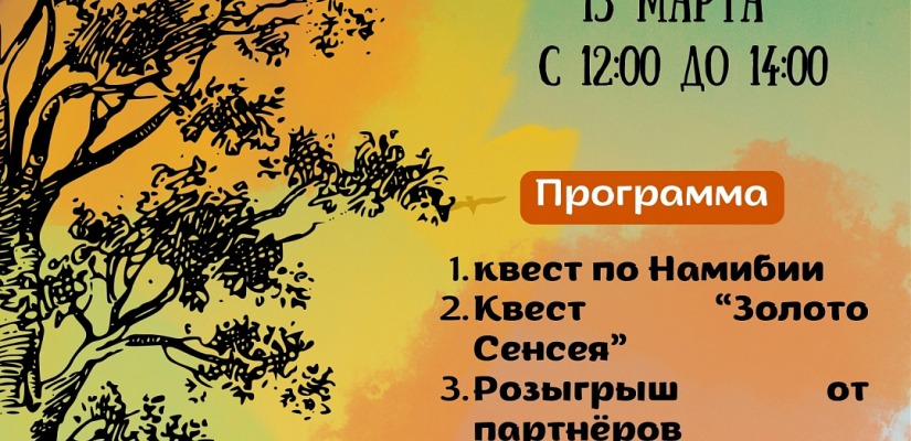 Детей Хакасии знакомят с Намибией: в Абакане состоится уникальный семейный фестиваль