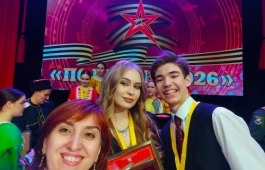 Студенты Хакасского колледжа искусств вошли в число победителей Городского конкурса патриотической песни «Полигон-2026»