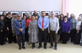 Коллектив Центра Кадышева поздравил коллег из подшефного города Червонопартизанска с 8 марта