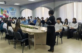 Молодежь национальной гимназии познакомилась с миром хайджи