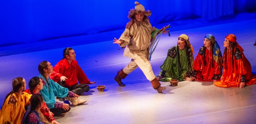 Новогодние каникулы с филармонией продолжаются: хай-балет «Алтын кӧӧк»
