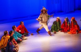 Новогодние каникулы с филармонией продолжаются: хай-балет «Алтын кӧӧк»