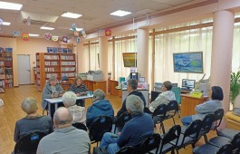 Читатели Республиканской библиотеки для слепых погрузились в прошлое Абакана