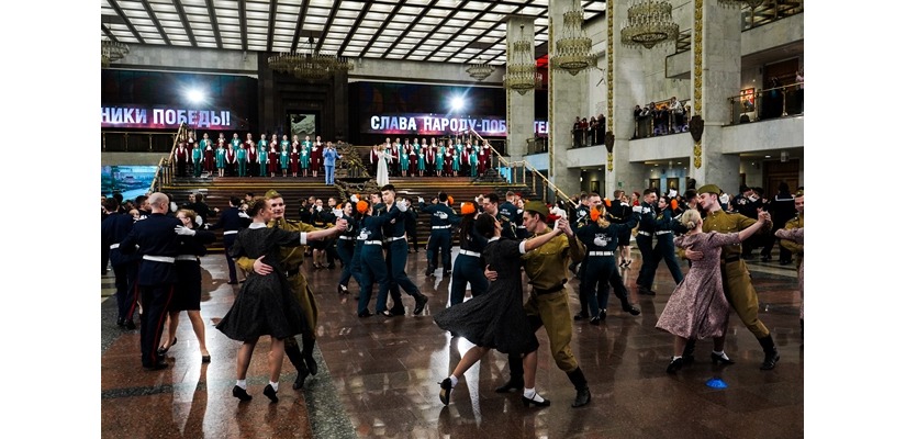 В Музее Победы прошел танцевальный флешмоб «Память хранит имена»