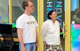 В гостях у Школы креативных индустрий Хакасии — министр культуры Красноярского края