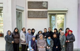 Дом литераторов Хакасии познакомил участников «Доможаковских чтений» с историей квартиры Николая Доможакова