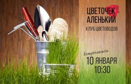 Национальная библиотека приглашает на занятия клуба цветоводов «Цветочек аленький»