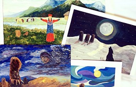 Хакасия глазами детей: конкурс художественных работ, посвящённый 100-летию Н.Г. Доможакова