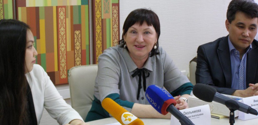 Скрипач Анастасия Субракова рассказала о творчестве и учебе в Швейцарии в пресс-центре Министерства культуры Хакасии