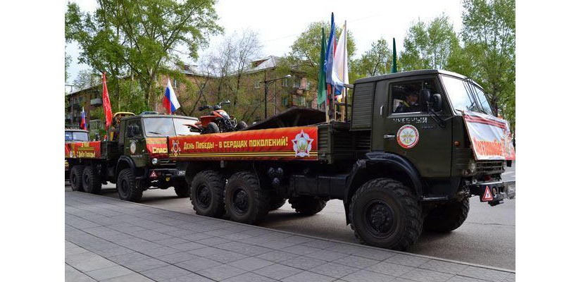 В день старта автопробега в честь Дня Победы в столице Хакасии будет зажжена Свеча памяти