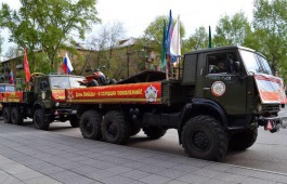 В день старта автопробега в честь Дня Победы в столице Хакасии будет зажжена Свеча памяти