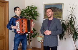 Баянист из Татарстана Айдар Валиев поделился впечатлениями о концерте в Хакасии