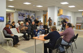 Археологи главного музея Хакасии и Санкт-Петербурга встретились с журналистами