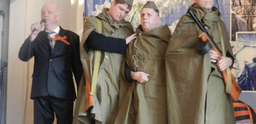 В «Клубе инвалидов по зрению» прошел концерт, посвященный 69-й годовщине Победы в Великой Отечественной Войне