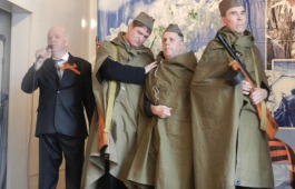 В «Клубе инвалидов по зрению» прошел концерт, посвященный 69-й годовщине Победы в Великой Отечественной Войне