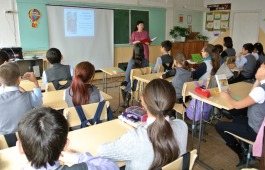Хакасская республиканская детская библиотека познакомила школьников с работами ученого Николая Катанова